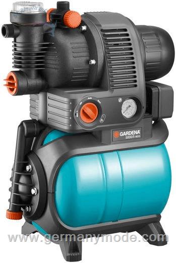 پمپ آب شیرین اتوماتیک خانگی گاردنا آلمان GARDENA Hauswasserwerk 5000/5 eco, 1755-20