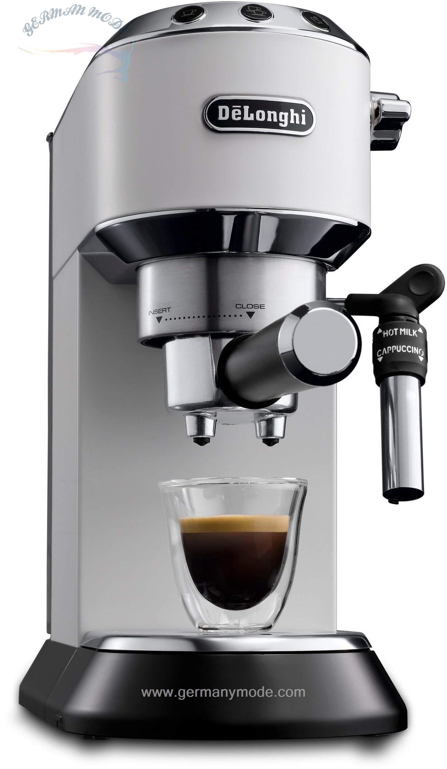 قهوه و اسپرسو ساز دلونگی ایتالیا De'Longhi Siebträgermaschine EC 685.W Dedica