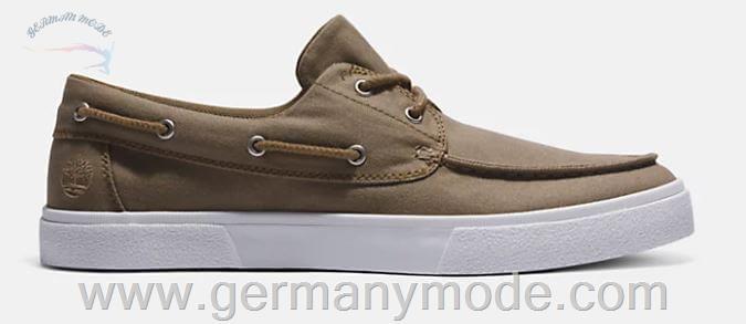کفش کالج مردانه تیمبرلند آمریکا Timberland WHARF 2 0 EK BOAT SHOE FOR MEN IN BEIGE