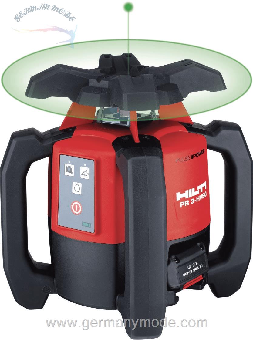 تراز پرتو لیزری دوار محیط داخلی هیلتی لیختن اشتاین HILTI ROTATIONSLASER PR 3-HVSG FÜR NIVELLIERAUFGABEN IM INNENBEREICH