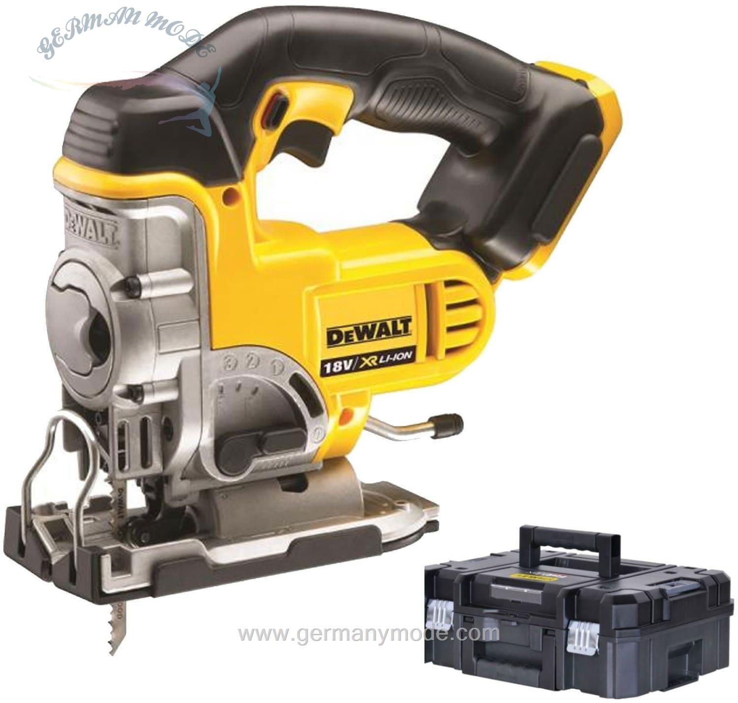 اره منبت کاری اره مویی شارژی دیوالت آمریکا DCS331NT Akku-Stichsäge 18V 135mm + Koffer - ohne Akku - ohne Ladegerät