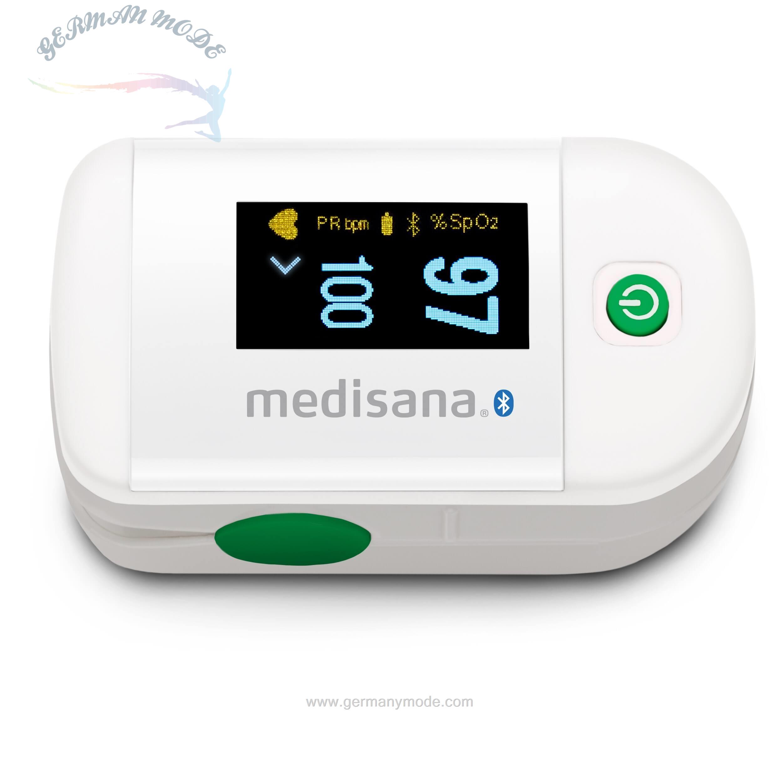 پالس اکسیمتر مدیسانا آلمان medisnana PM 100 connect Pulsoximeter