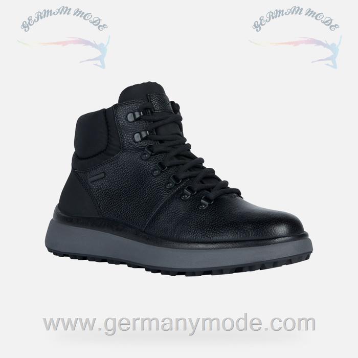 نیم بوت ضد آب مردانه جی اوکس ایتالیا GEOX WASSERDICHT WANDERSCHUHE Granito + Grip Abx Herr Schwarz