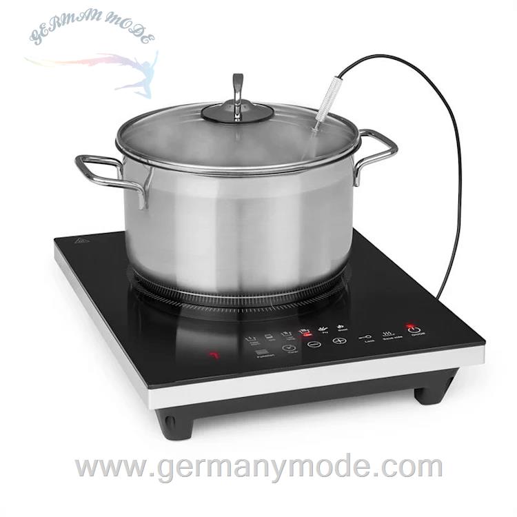 اجاق برقی تک شعله دماسنج دار روکار کلارشتاین آلمان Klarstein Cook n Roll Induktionskochfeld