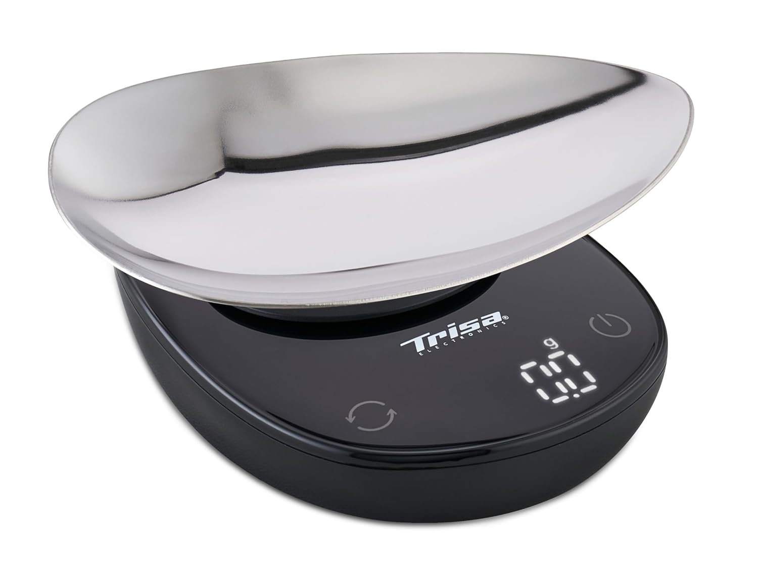 ترازو آشپزخانه دیجیتال تریزا سوئیس Trisa Digital Kitchen Scales 0.1 g Accurate دقت 0.1 گرم، 0.5 تا 500 گرم، قابلیت وزن کشی، قابل حمل