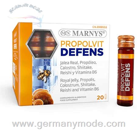 مکمل ویتامین B6 ژل رویال آشامیدنی بهبود دهنده سیستم ایمنی متابولیسم مارنیس اسپانیا MARNYS Propolvit Defens MNV238