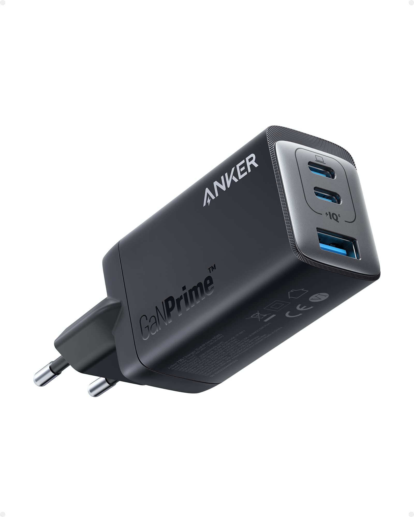 خرید از آمازون - Anker USB-C Charger 735 (GaNPrime 65W) 3 پورت سریع و فشرده برای MacBook Pro/Air، iPad Pro، Galaxy S22/S21، Note 20/10+، iPhone 13/Pro، Pixel و غیره