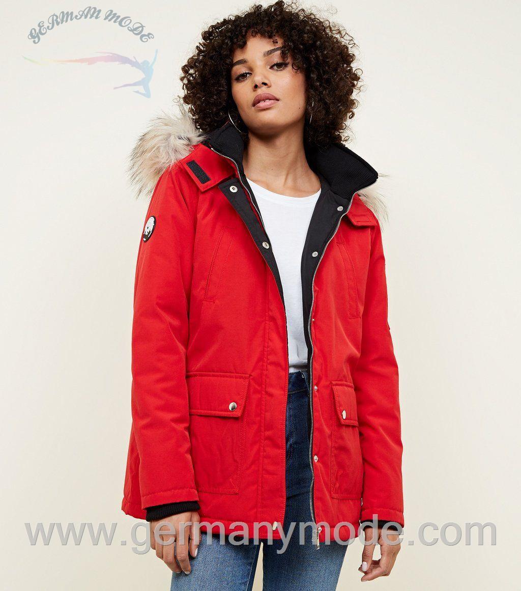 کاپشن زنانه نیولوک (انگلستان) Mustard Ski Style Parka