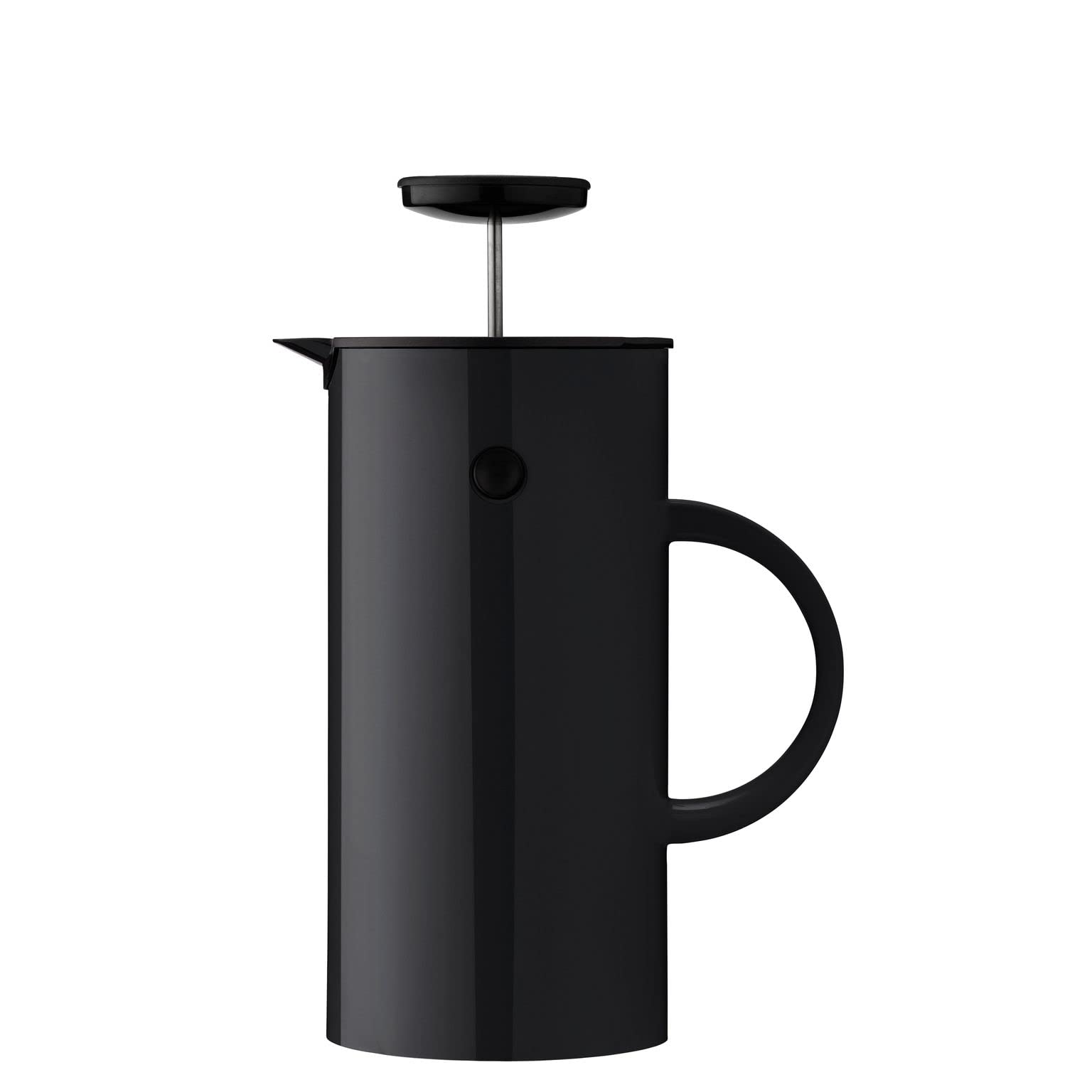 قهوه ساز فرنچ پرس Stelton French Press EM77 - پرس قهوه فرانسوی، قهوه ساز، پارچ عایق، باز و بسته شدن آسان - قطعات قابل شستشو در ماشین ظرفشویی - شامل قاشق اندازه گیری - 1 لیتر (8 فنجان)، مشکی