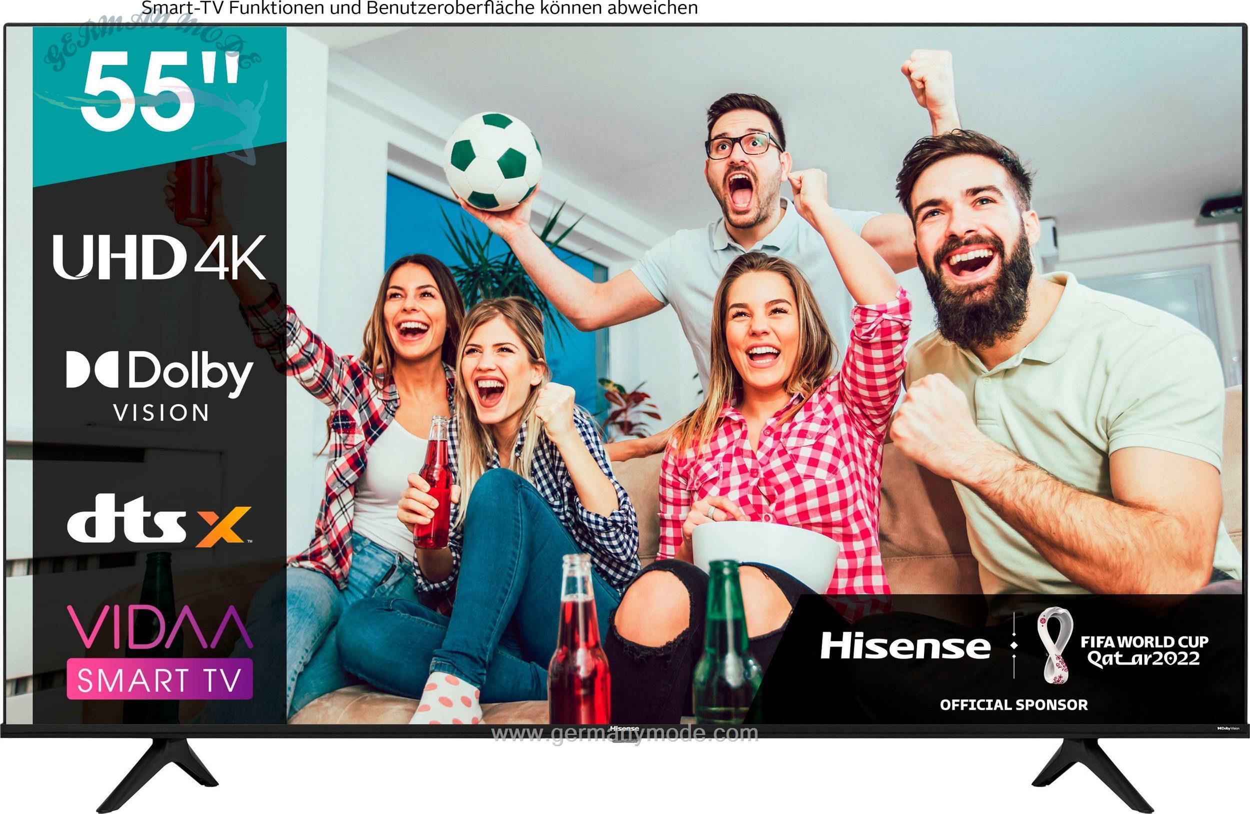تلویزیون 55 اینچ ال ای دی هوشمند هایسنس Hisense 55A6FG LED-Fernseher -139 cm/55 Zoll