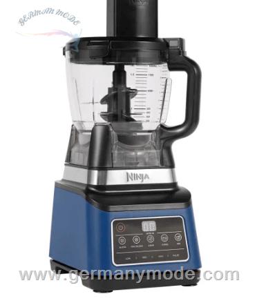 مخلوط کن غذا ساز نینجا آمریکا Ninja 3-in-1-Küchenmaschine mit Auto-iQ BN800EUDB