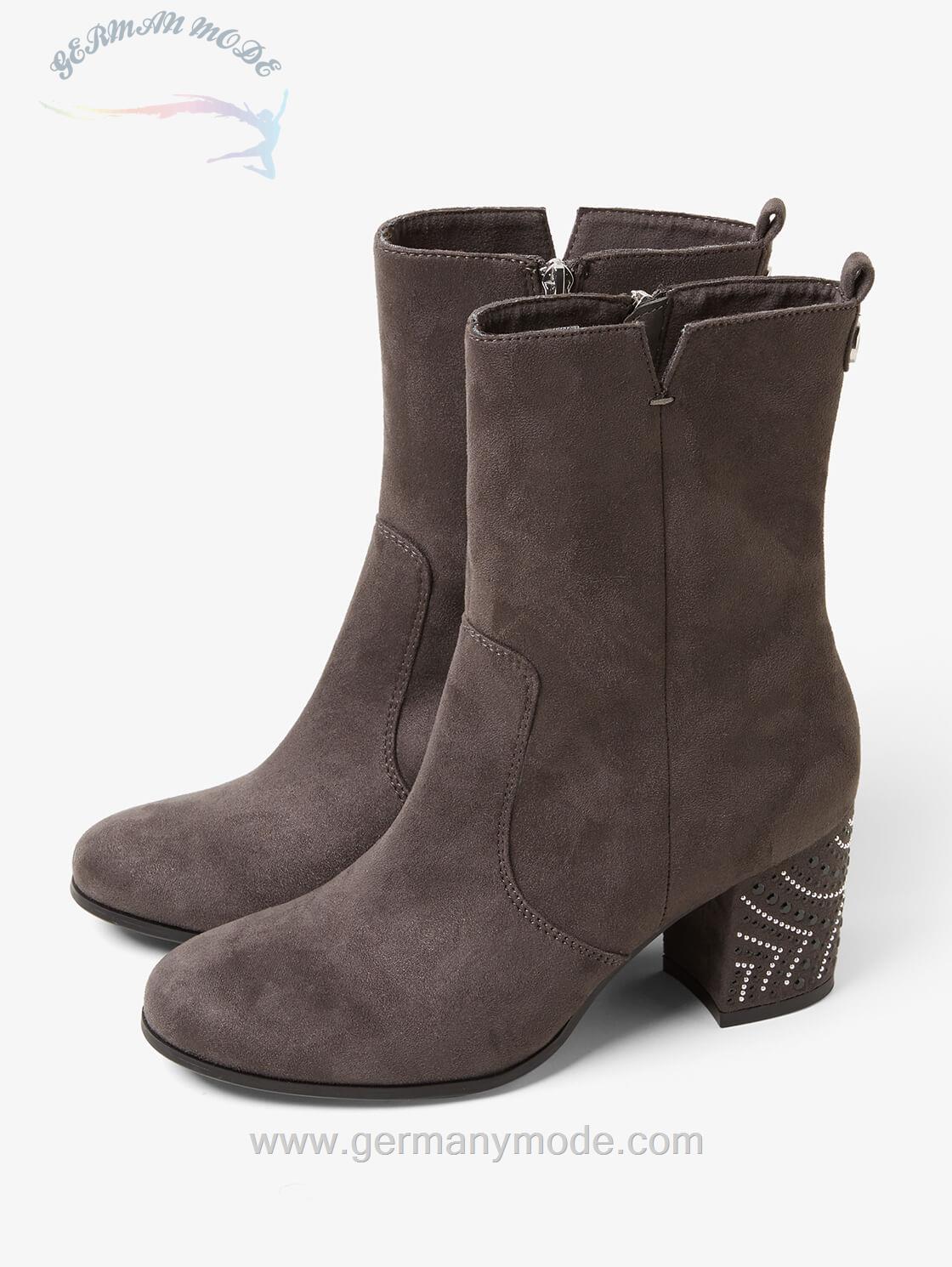 نیم بوت زنانه تام تیلور (آلمان) STIEFEL MIT STRASSSTEINEN AM ABSATZ