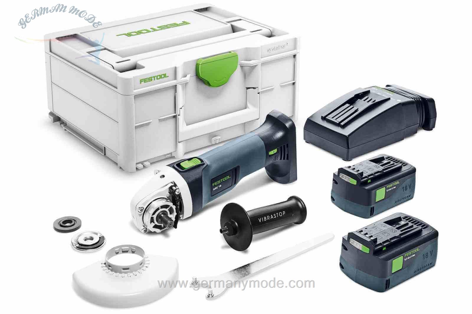اره سنگبری شارژی فستول آلمان Festool Akku-Winkelschleifer AGC18-125 5-2 EB-Plus-576826