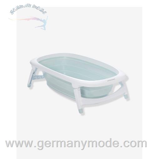 وان نوزاد ورت فرانسه Vertbaudet Faltbare Baby Badewanne Easy Tub - aqua/weiß
