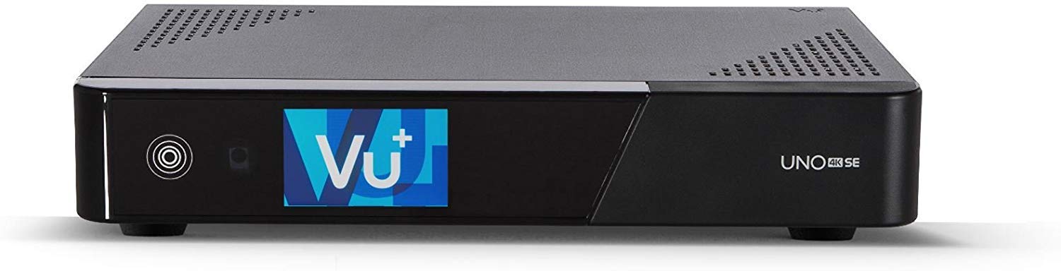 گیرنده ماهواره‌ای لینوکس VU+ Uno 4K SE با دو تیونر DVB-S2 FBC (UHD، 2160p) schwarz DVB-S2 FBC Single
