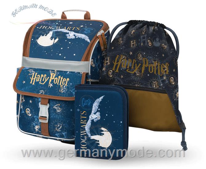 ست 3 تایی کوله پشتی مدرسه کوله ورزشی جامدادی دخترانه پسرانه بگل Baagl Zippy Harry Potter Hogwarts Schulranzen Set 3tlg Schulranzen Federmäppchen Turnbeutel