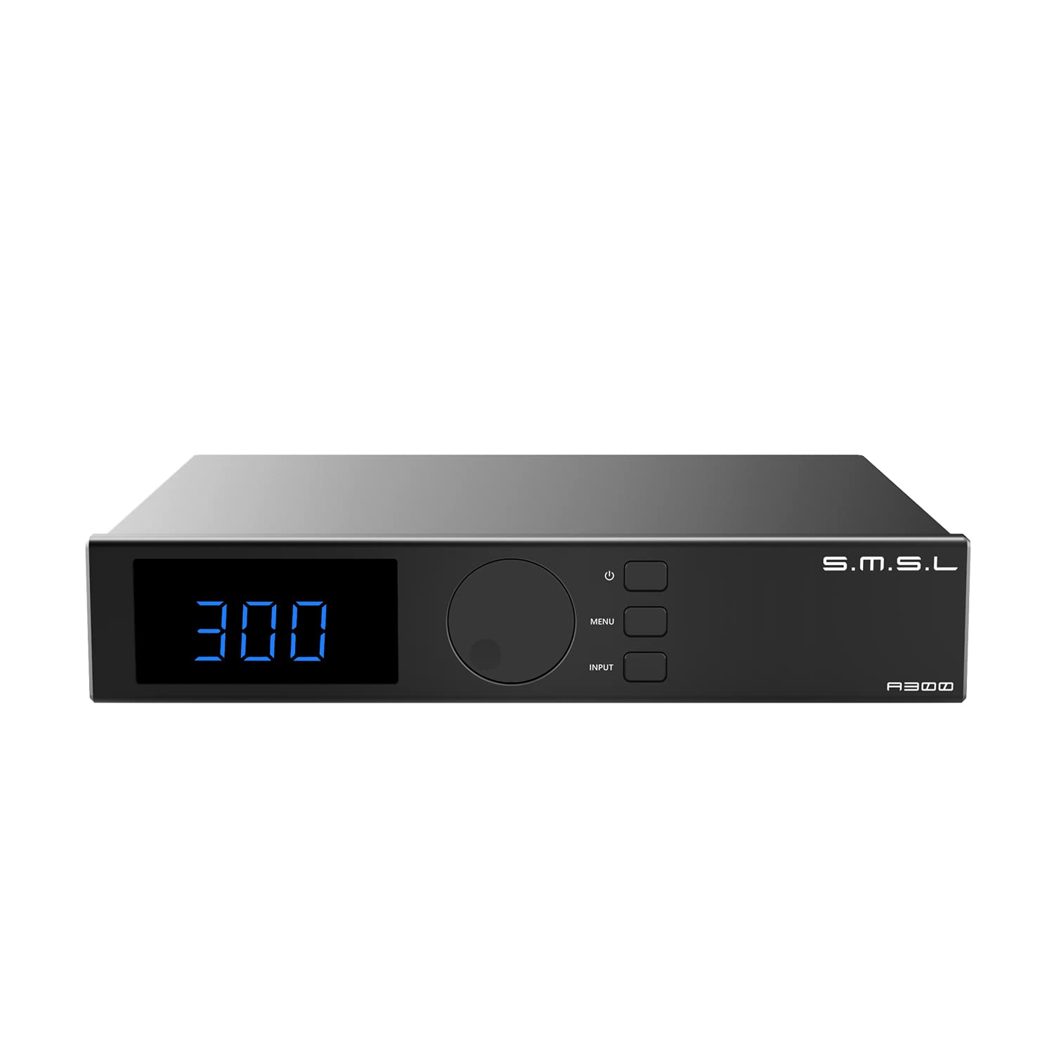خرید از آمازون - S.M.S.L A300 HiFi-Leistungsverstärker, Integrierter Klasse-D-Verstärker, SDB-Soundeffekte, Hi-Res-Audioempfänger, RCA, Bluetooth 5.0, USB-Eingang, 165 W x 2 THD+N 0,004% (mit Fernbedienung)