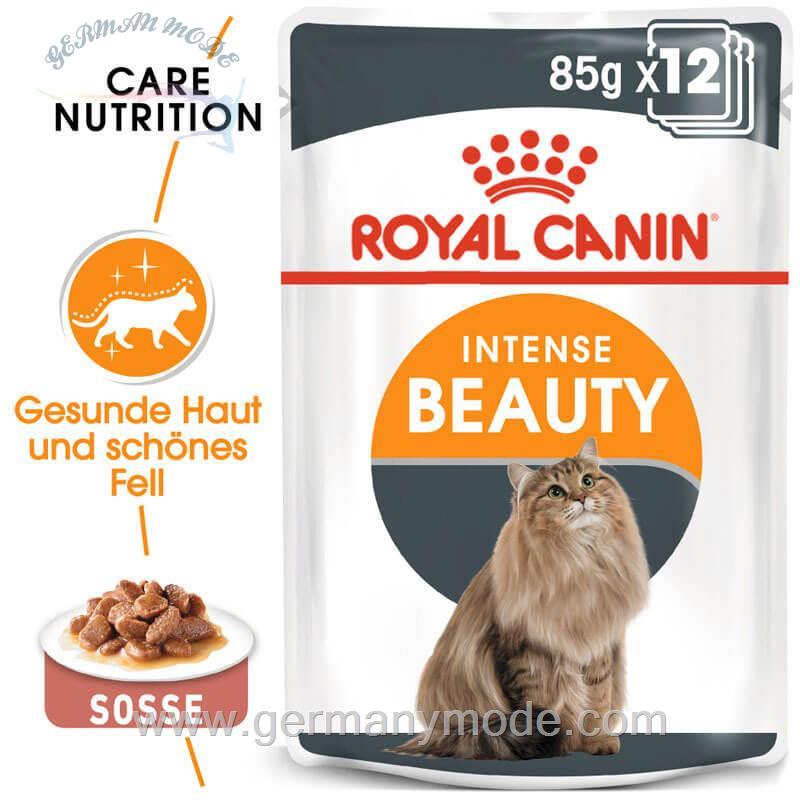 غذا مرطوب گربه رویال کنین Royal Canin Intense Beauty 12x85g in Soße