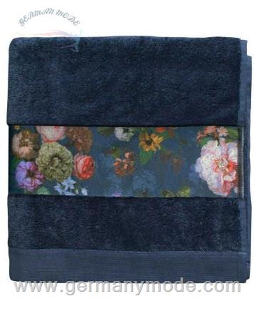 ست حوله 3 تکه اسنزا هلند ESSENZA Fleur Handtuch Set Blau