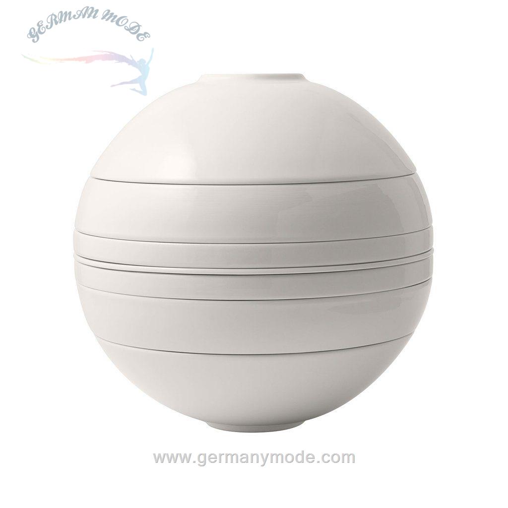 سرویس غذاخوری چینی 24 سانت ویلروی و بوخ آلمان Villeroy/ Boch La Boule white 24 cm