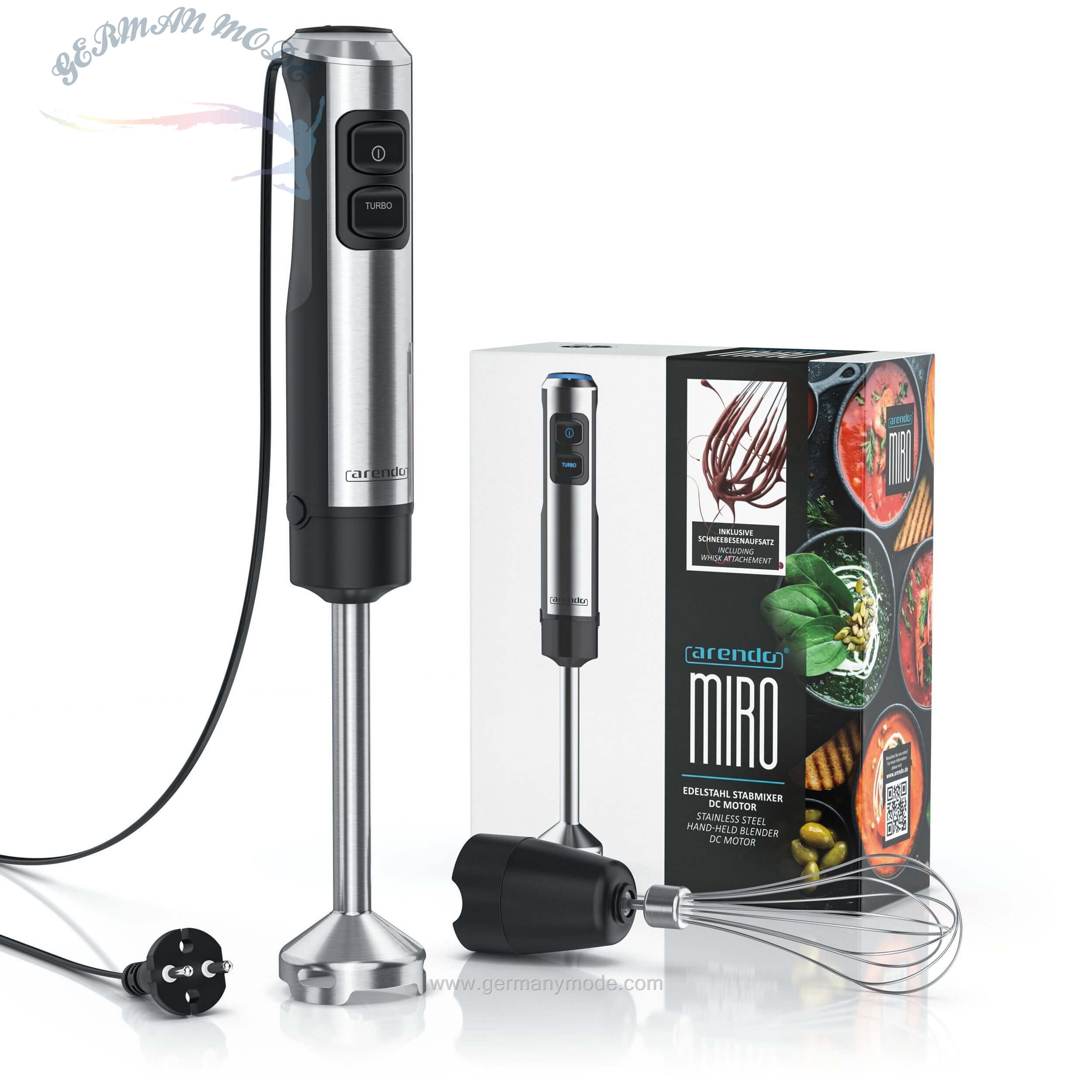 گوشت کوب برقی آرندو آلمان Arendo Stabmixer-1200 W- Edelstahl Stabmixer