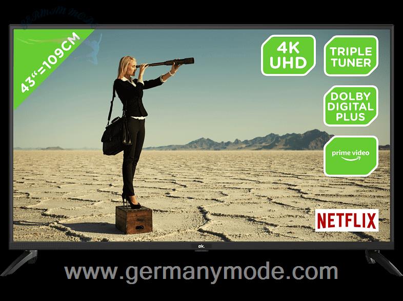 تلویزیون 43 اینچ ال ای دی هوشمند اوکی آلمان OK- ODL 43850UC-TIB LED TV -Flat- 43 Zoll / 108 cm