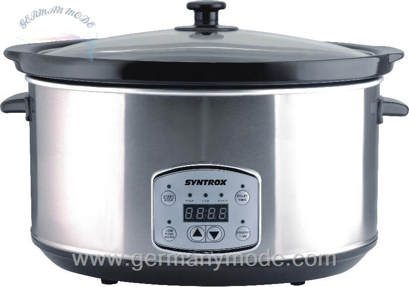 آرام پز 8 لیتری سینتروکس آلمان Syntrox Germany Slow Chef SC 800D