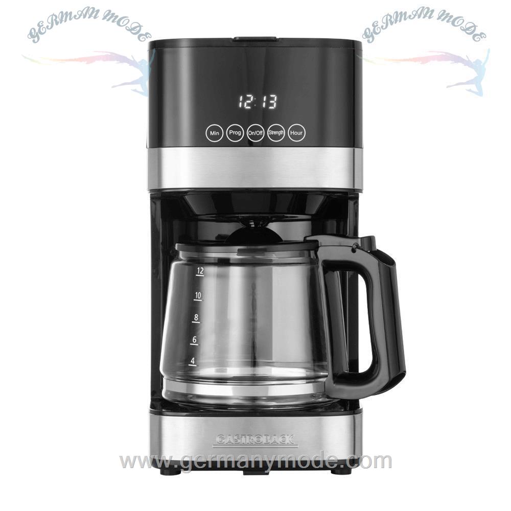 قهوه ساز گاستروبک آلمان GASTROBACK DESIGN FILTERKAFFEEMASCHINE ESSENTIAL Artikel-Nr: 42701