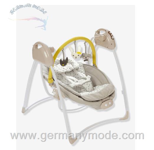 تاب نوزاد وررت فرانسه Vertbaudet Babyschaukel mit Spielbogen MagicMouv - grau