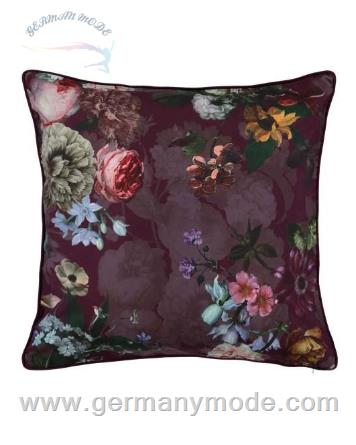 کوسن اسنزا هلند ESSENZA Fleur Burgundy Dekokissen 50 x 50 cm