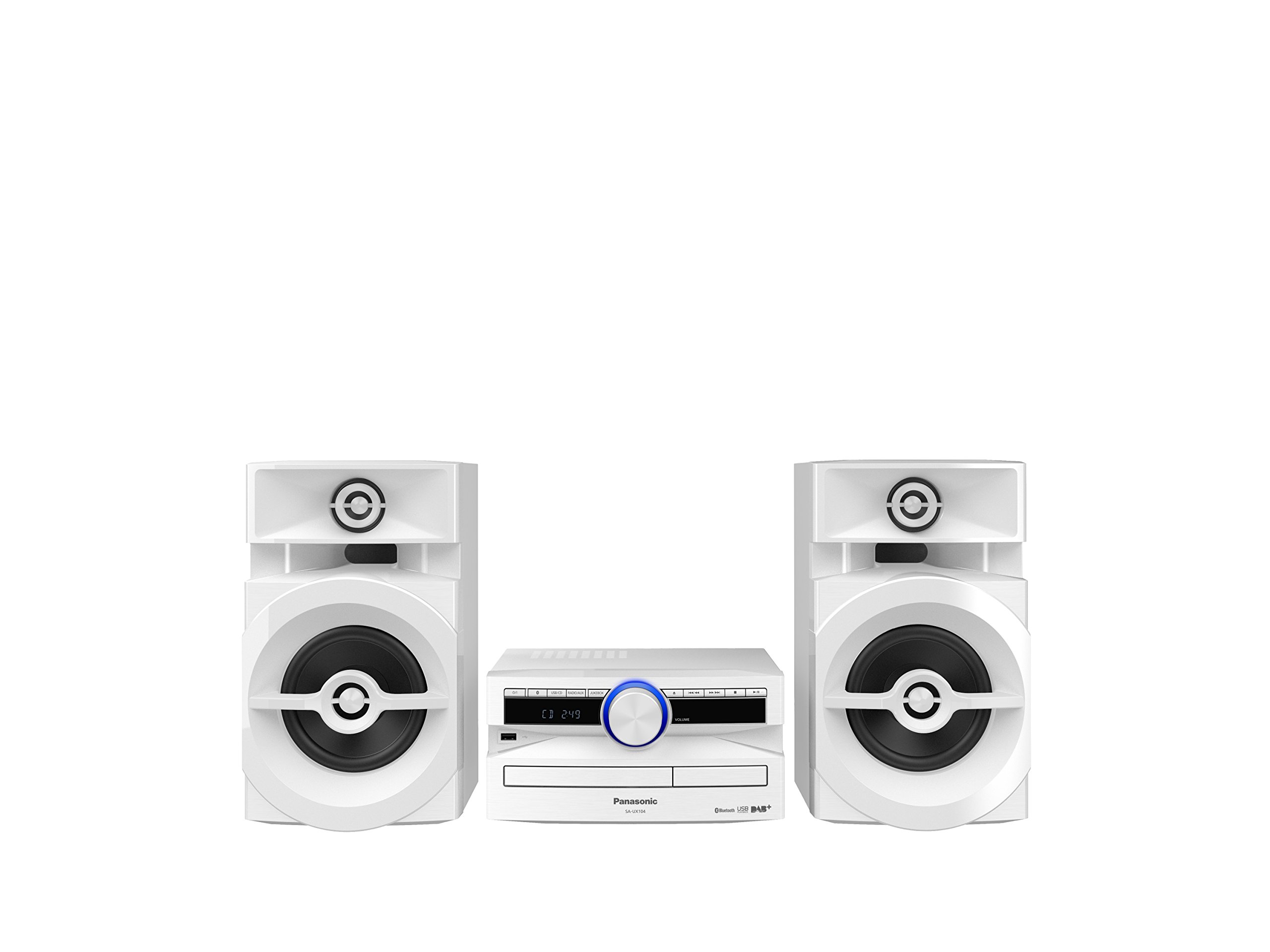 خرید از آمازون - Panasonic SC-UX104EG-W Blanc Blanc.