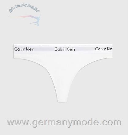 شورت استرینگ زنانه کلوین کلین آمریکا Calvin Klein String Modern Cotton White 0000F3786E100
