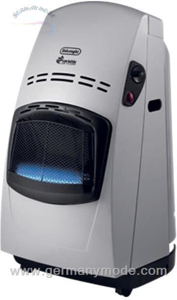 بخاری گازی دلونگی ایتالیا DeLonghi Vbf 4200W دلونگی، شعله آبی، 4200 وات، فولاد ضد زنگ، پلاستیک، نقره ای (نسخه اسپانیایی)