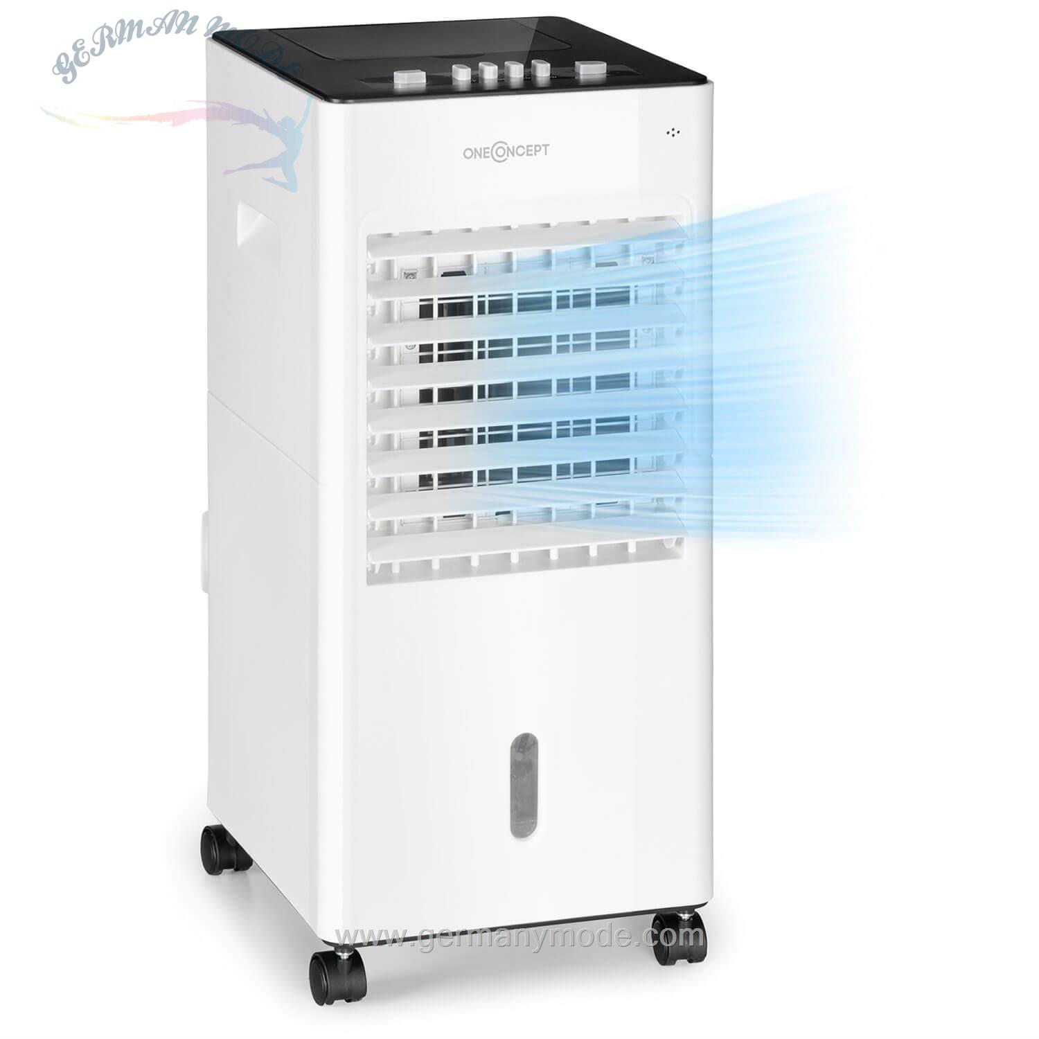 کولر آبی با عملکرد رطوبت وان کانسپت ONECONCEPT Ventilatorkombigerät Freshboxx 3-in-1 Luftkühler Ventilator