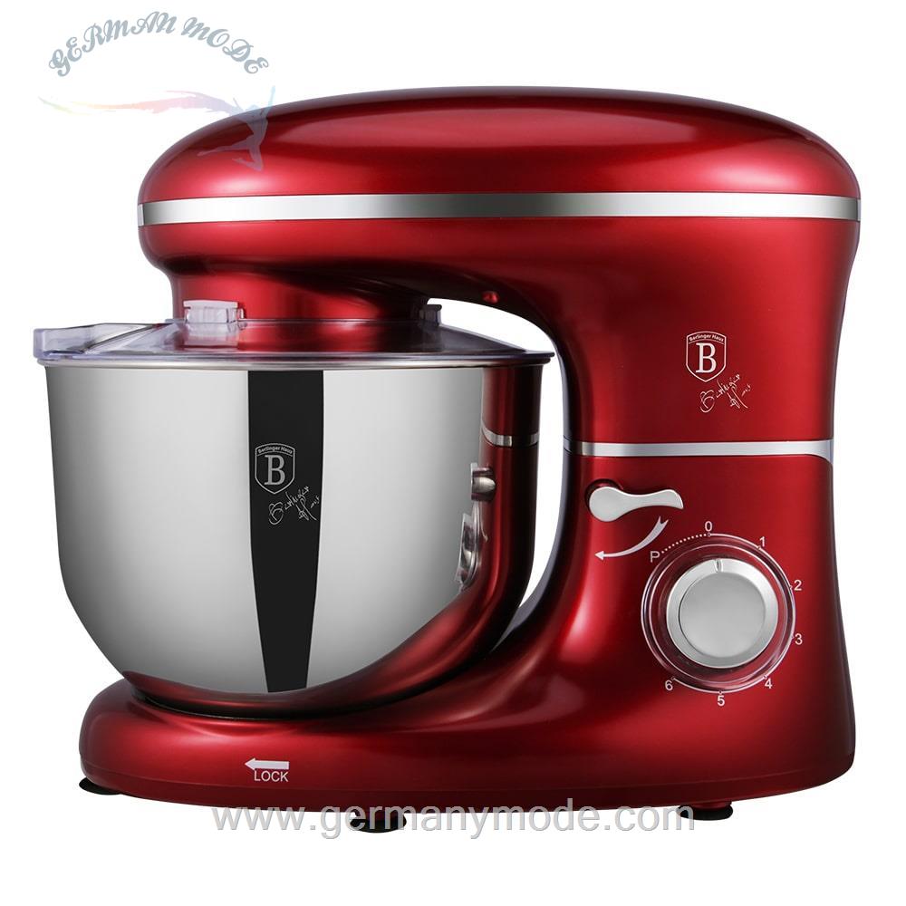 غذا ساز همه کاره برلینگر هاوس مجارستان BERLINGER HAUS PLANETARY MIXER 1300 W BH-9193 BURGUNDY LINE