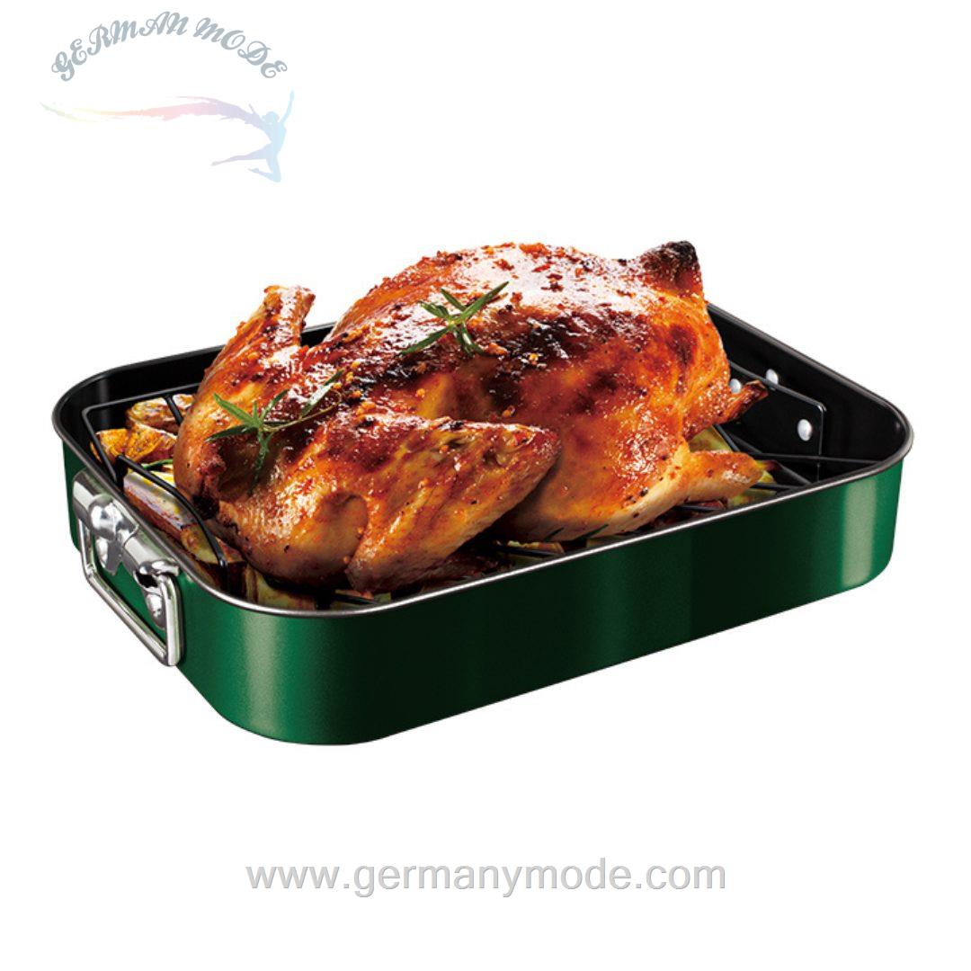تابه کباب پز با قفسه برلینگر هاوس مجارستان Berlinger Haus Roasting Pan and Rack BH-7847 Emerald