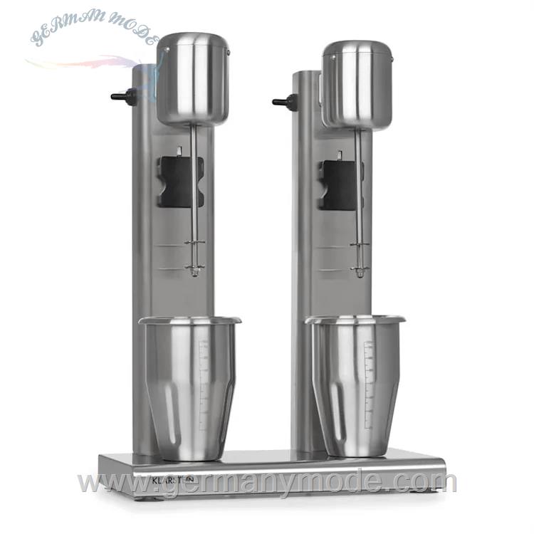 مخلوط کن شیک ساز کلارشتاین آلمان Klarstein Kraftpaket II Doppel-Milchshake-Mixer Milchshake-Mixer Silber