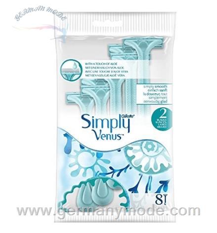 خود تراش یکبار مصرف ژیلت آمریکا Gillette Simply Venus 2 8 Stk
