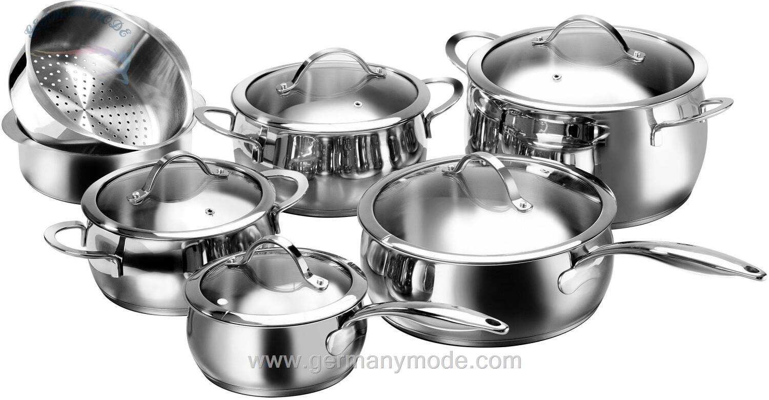 سرویس قابلمه 7 پارچه کرشر آلمان Karcher Lara Kochgeschirr-Set 7-teilig