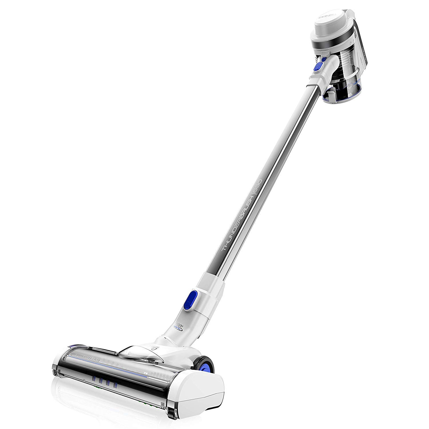 جارو شارژی سکوتک اسپانیا Cecotec مدل Conga ThunderBrush 770 Immortal سه کاره بی‌سیم، باتری جاودانه، فناوری سیکلونیک
