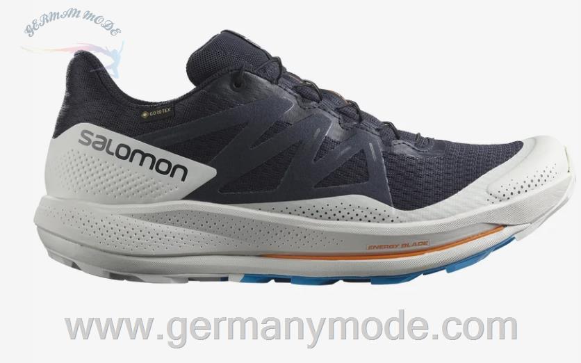 کتانی پیاده روی مردانه سالامون فرانسه SALOMON PULSAR TRAIL GORE-TEX Trailrunning-Schuhe Herren Night Sky / Lunar Rock / Indigo Bunting