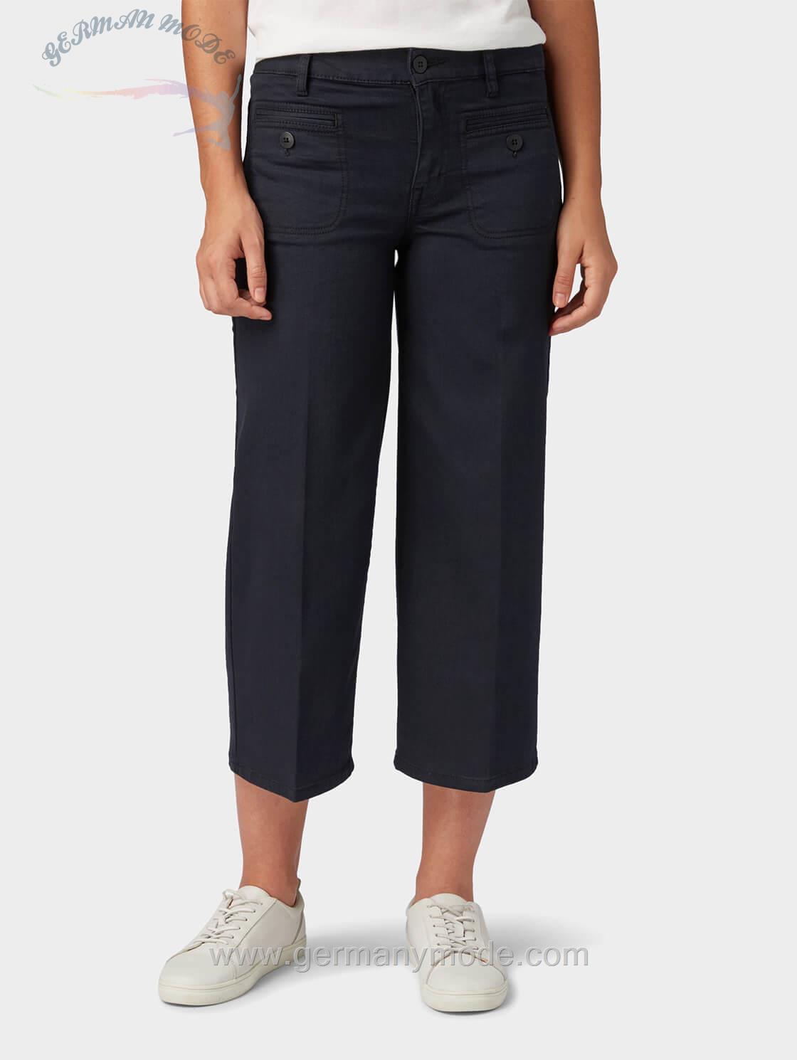 شلوار جین زنانه تام تیلور (آلمان) CULOTTE-JEANS IN 7/8 LÄNGE