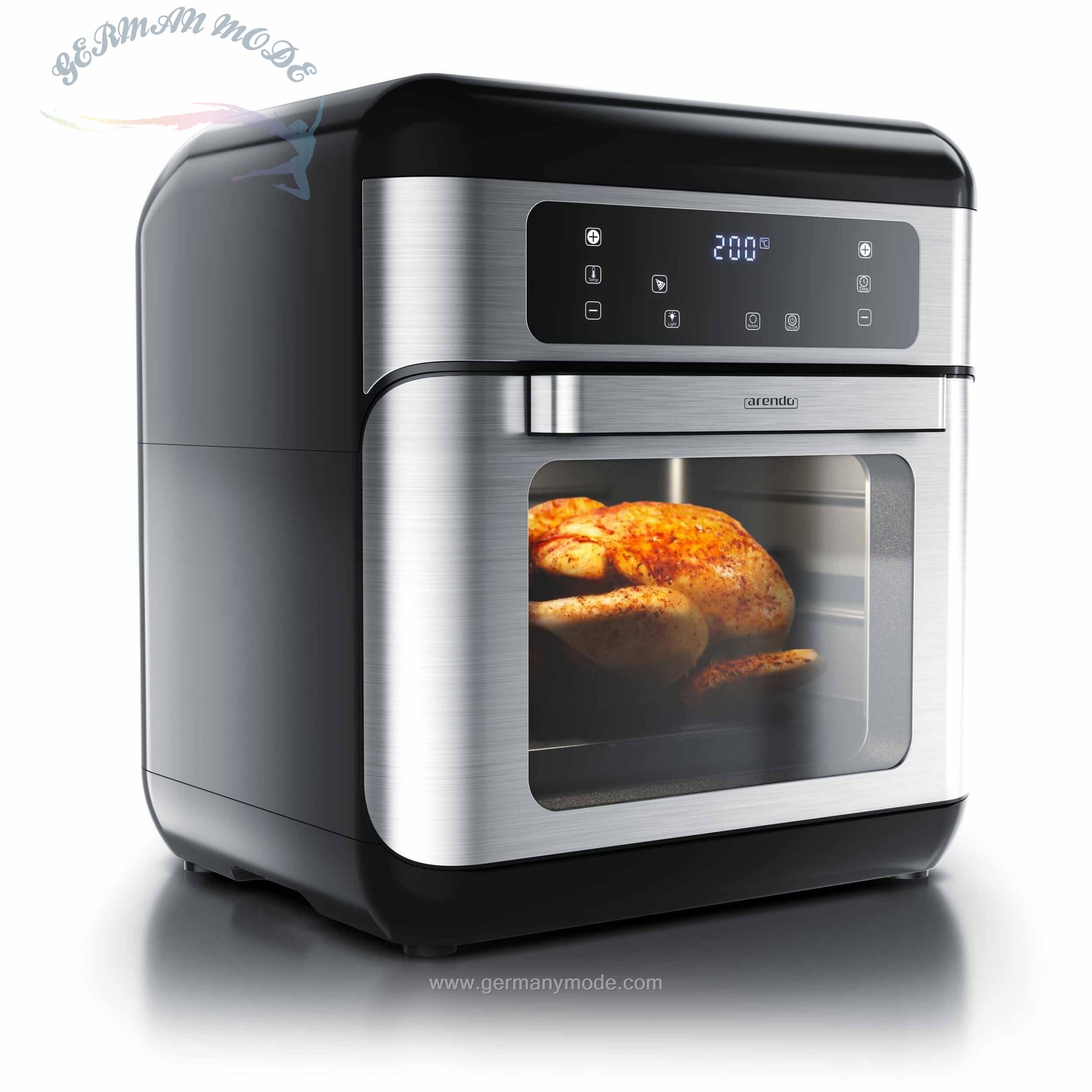 سرخ کن آرندو آلمان Arendo Heissluftfritteuse-1500 W- Heissluftfritteuse 10 L