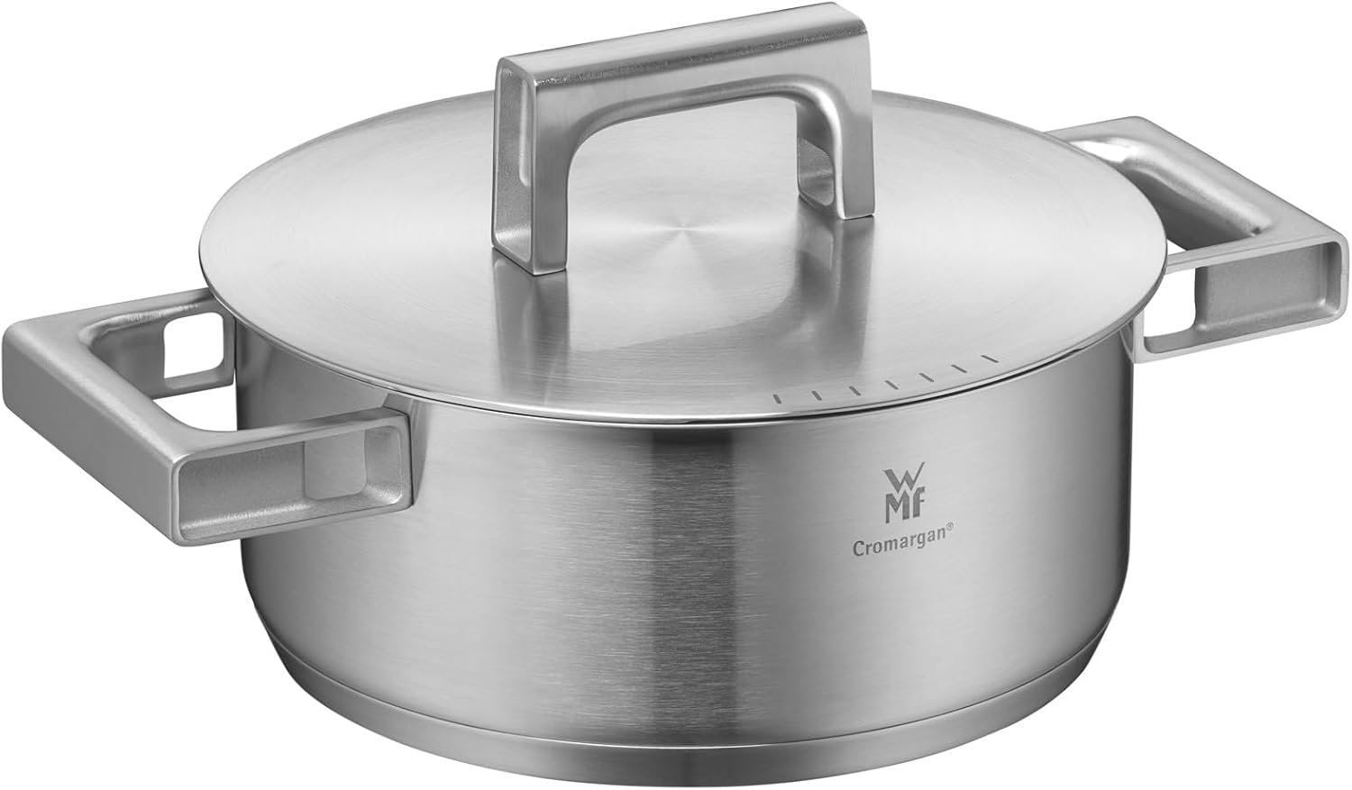 قابلمه تکی استیل 20 سانت وی ام اف آلمان با درب WMF Ultimate Cool Kochtopf klein 20 cm درب استیل ، 2.5 لیتری