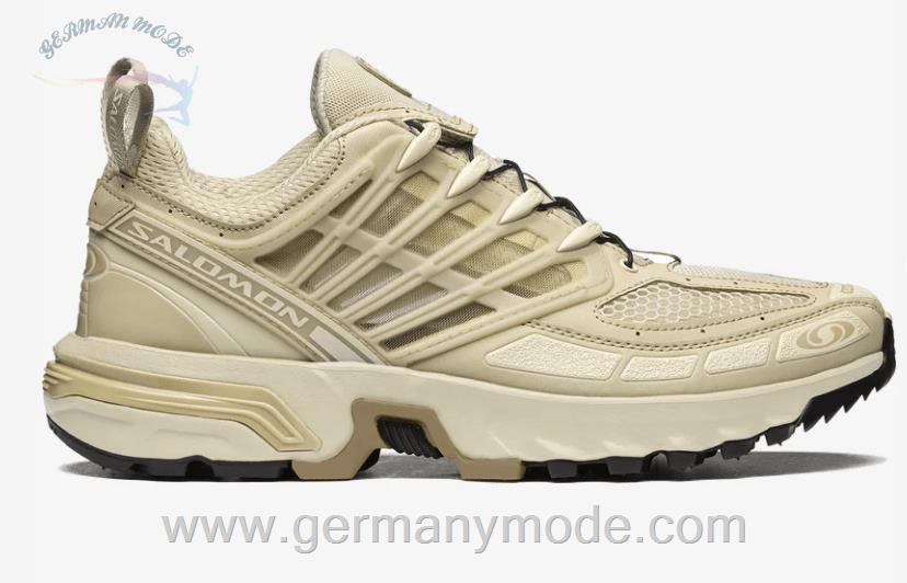 کتانی اسپرت مردانه زنانه سالامون فرانسه SALOMON ACS PRO ADVANCED Sportliche Schuhe Unisex Safari / Kelp / Bleached Sand