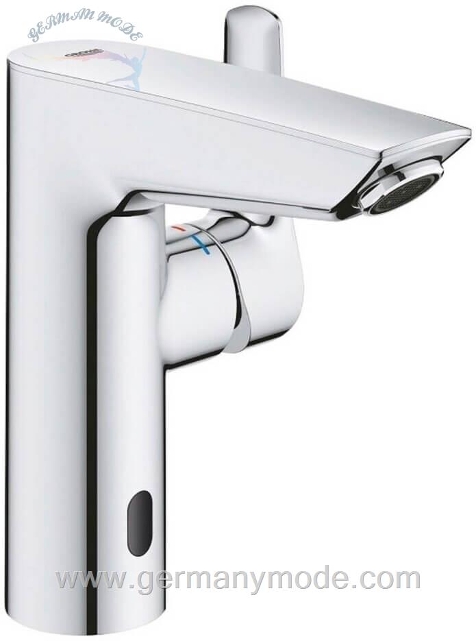 شیر مخلوط سنسوردار روشویی پایه کوتاه گروهه آلمان GROHE Hybrid Waschtisch Batterie Eurosmart 23975003