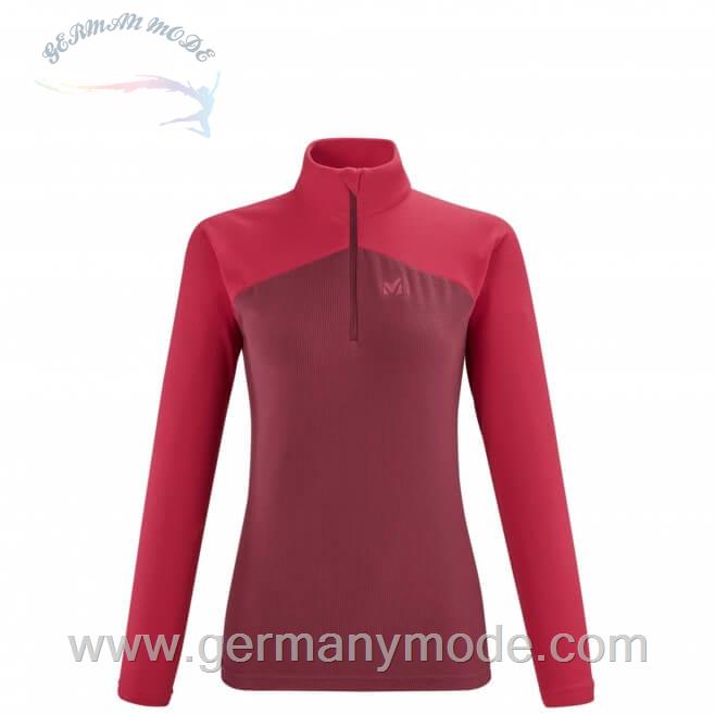 ژاکت ورزشی زنانه میلت فرانسه Millet Women's fleecejacket - red