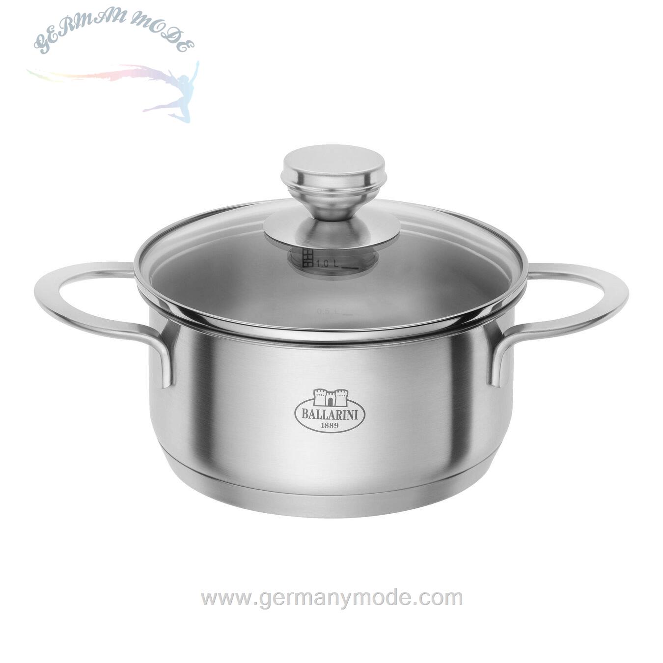 قابلمه 16 سانتی متری بالرینی ایتالیا BALLARINI ANCONA BRATENTOPF 16 CM- 18/10 EDELSTAHL
