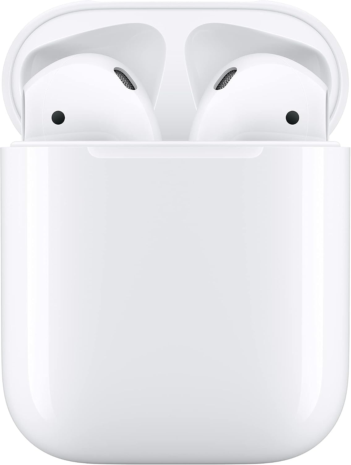 هندزفری بیسیم اپل ایرپاد اورجینال با جعبه شارژ سیمی (AirPods 2. Generation mit Ladecase (2019) In-Ear-Kopfhörer