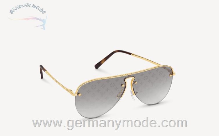 عینک آفتابی زنانه لویی ویتون فرانسه LOUIS VUITTON GREASE MASK SONNENBRILLE Z1469U